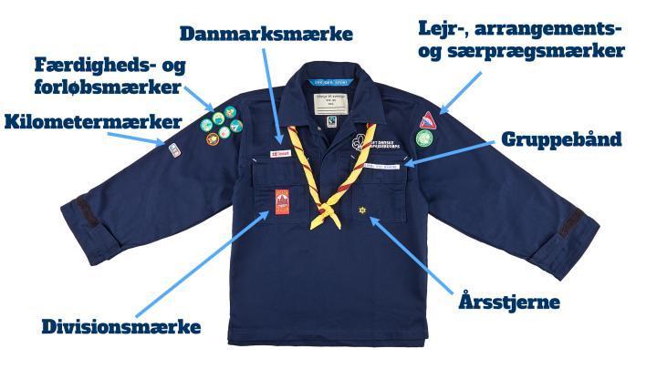 Uniformsvejledning for mærker